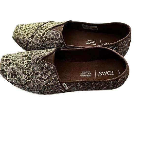 Toms Leopard Print Flats - Picture 5 of 8